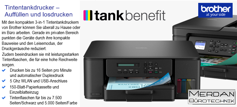 Tintentankdrucker Brother