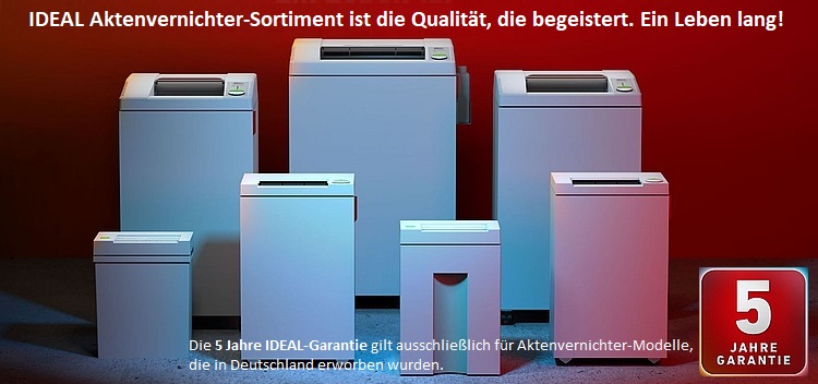 IDEAL Aktenvernichter